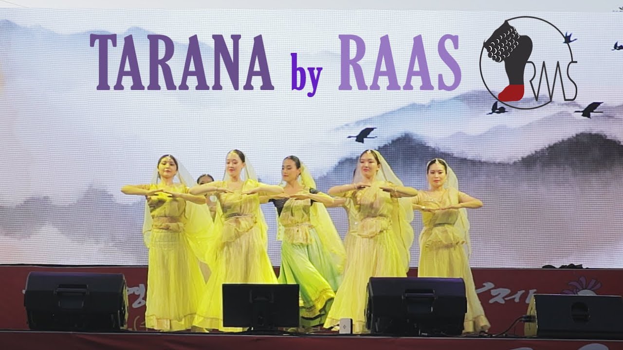 Kathak Tarana  by RAAS 라스인도무용단 까탁댄스 인도춤 공연