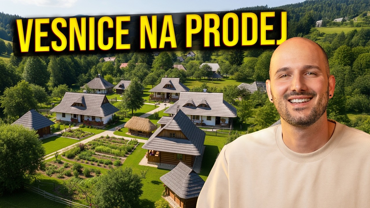 Prodej, jaký tu ještě nebyl: Celá soběstačná vesnice v horách. Prohlídka s majitelem.