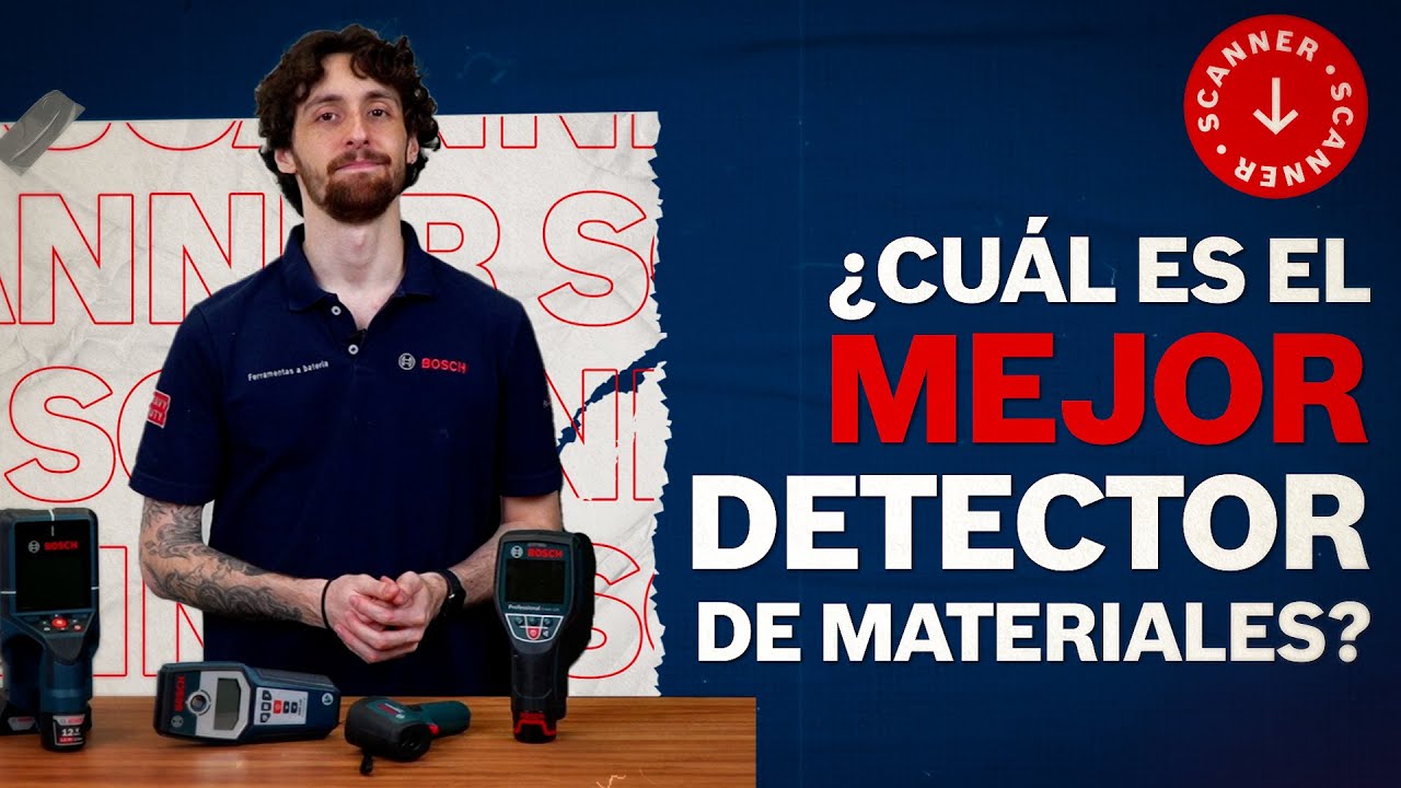 ¿Cuál es el MEJOR DETECTOR de materiales?