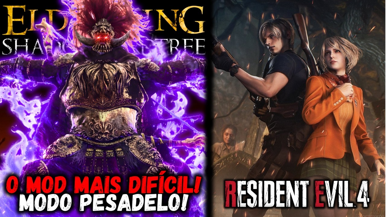 MODO PESADELO DE ELDEN RING! NIGHTMARE SEED RANDOMIZER!