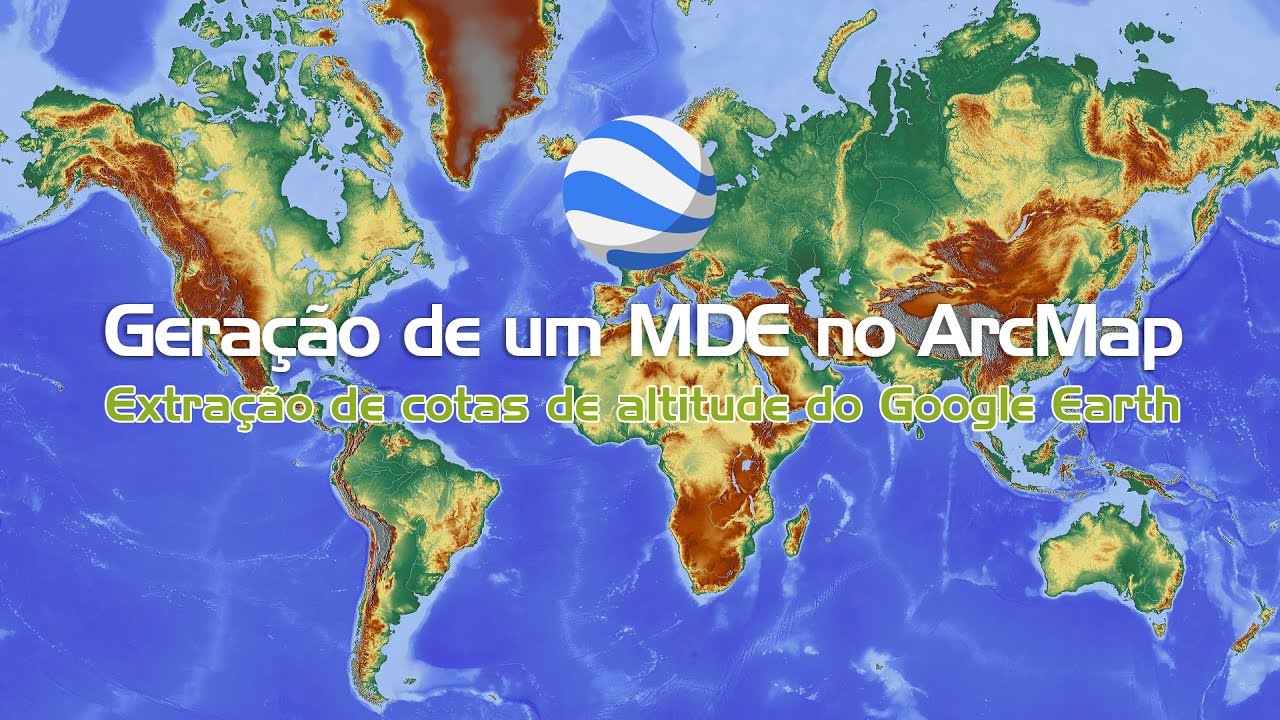 ArcGIS: Geração de DEM + Curvas de Nível a partir da altimetria do Google Earth