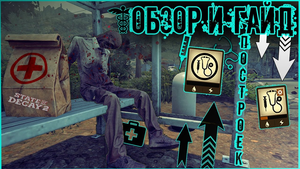 State of Decay 2 ОБЗОР и ГАЙД медпункта и полевого госпиталя