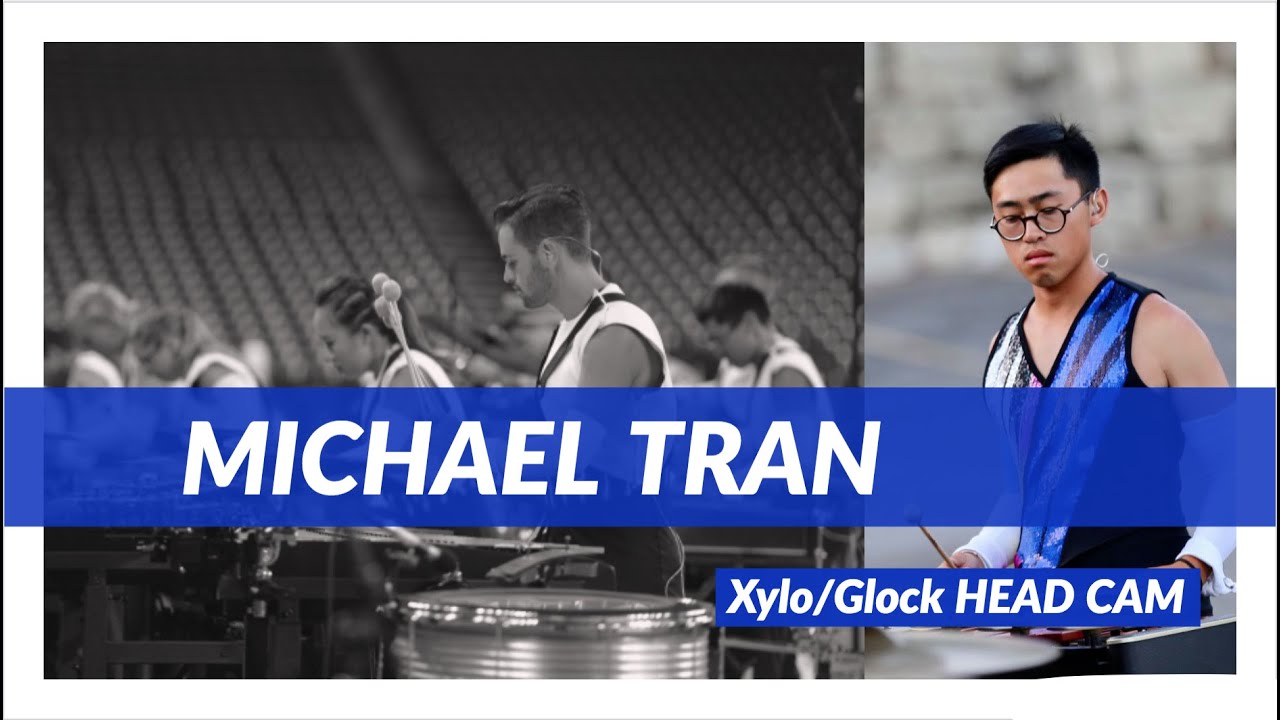 Blue Devils 2018 - Xylo/Glock Head Cam - Michael Tran