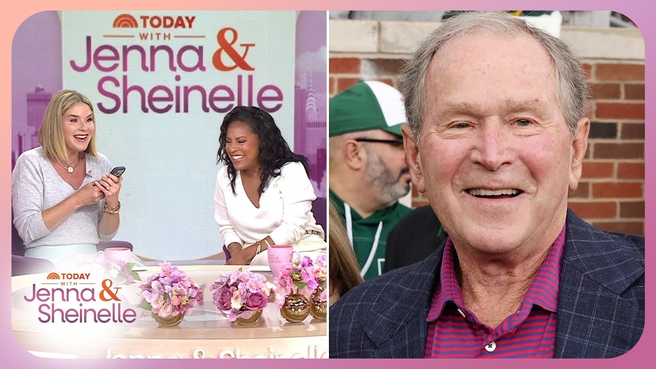 Watch: Jenna Bush Hager Calls Her Dad Live on TODAY