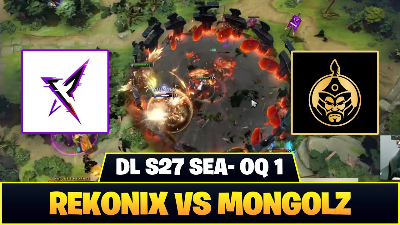 [ID] MATCH PENENTUAN BUAT LOLOS! AGAR BISA LWN TIM SEPADAN! REKONIX VS MONGOLZ DL S27 SEA OQ 1 DOTA