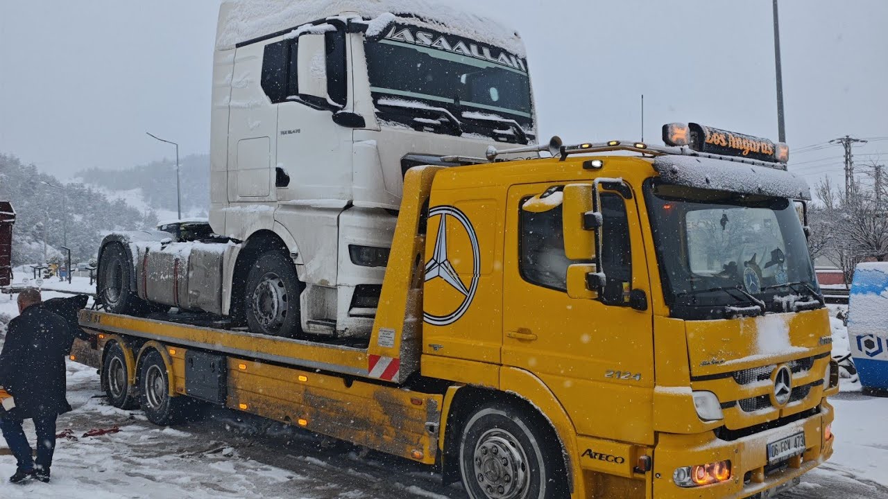 KARABÜK te mahsur kaldık yollar kapandı.Goca öküz le kelle taşıdık 