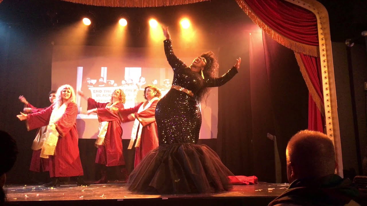 Black Benatar performing at the 2015 San Francisco Faux Queen Contest