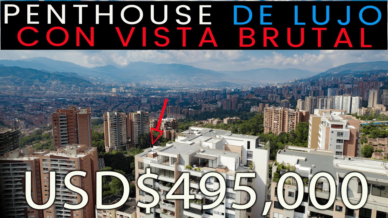 🔥 House Tour --  Penthouse de Lujo 🔥  con terraza, vista, jacuzzi, USD $495,000