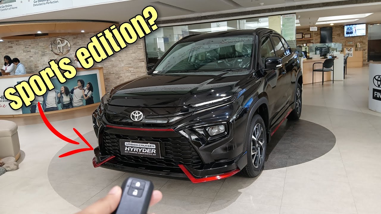 Toyota Urban cruiser hyryder V 2025🔥Gst 2.0 price✅ Sports kit.