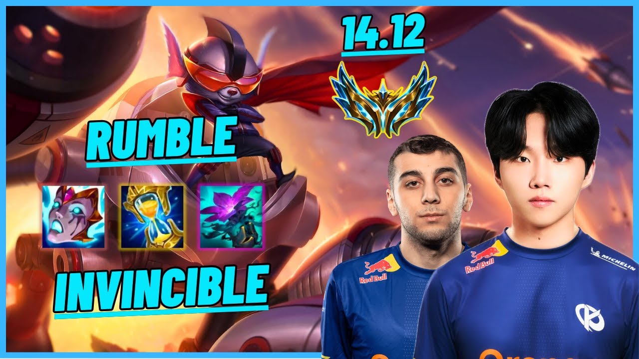KC CANNA & KC VLADI: RUMBLE VS DSYRE EMPYROS: JAX (TOP) INVINCIBLE - EUW CHALLENGER - PATCH 14.12