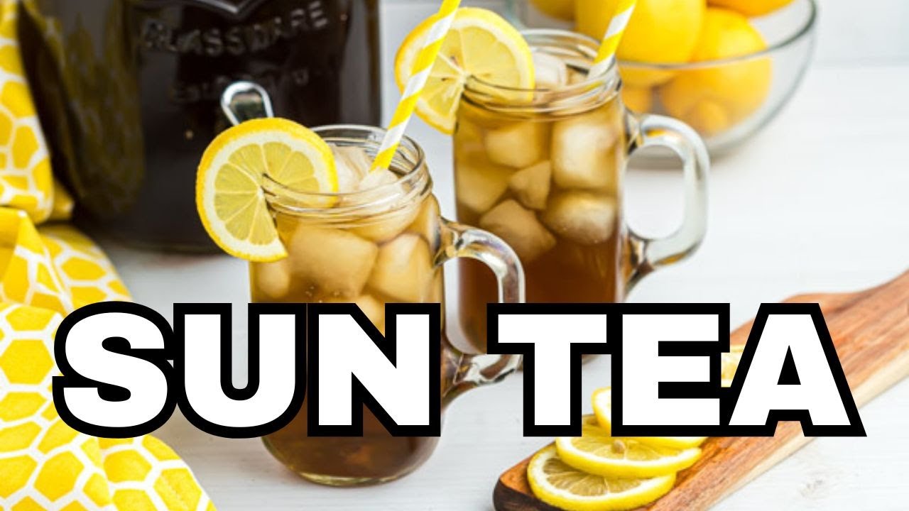 Homemade Sun Tea – So Simple & Delicious!