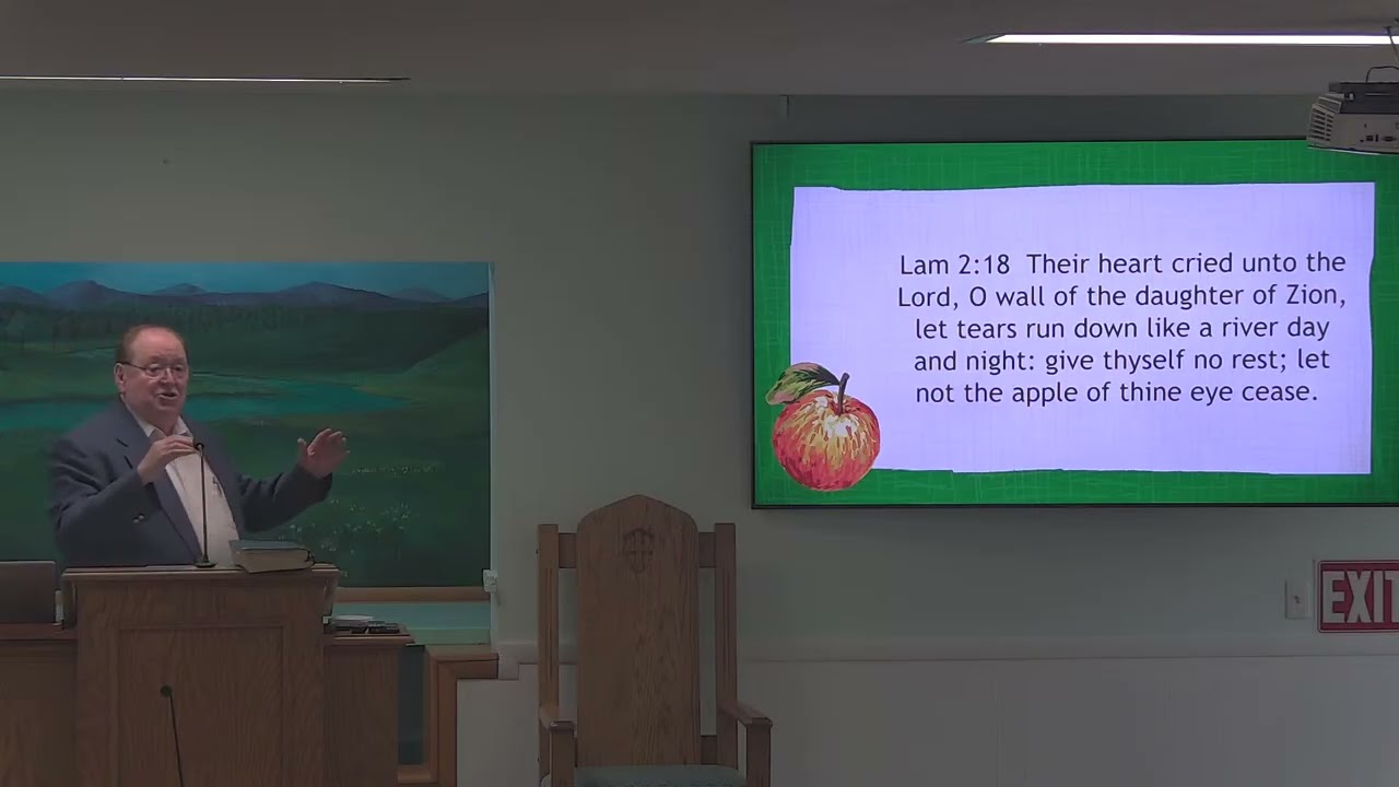 Apple of His Eye - Communion Sermon Charley Ward