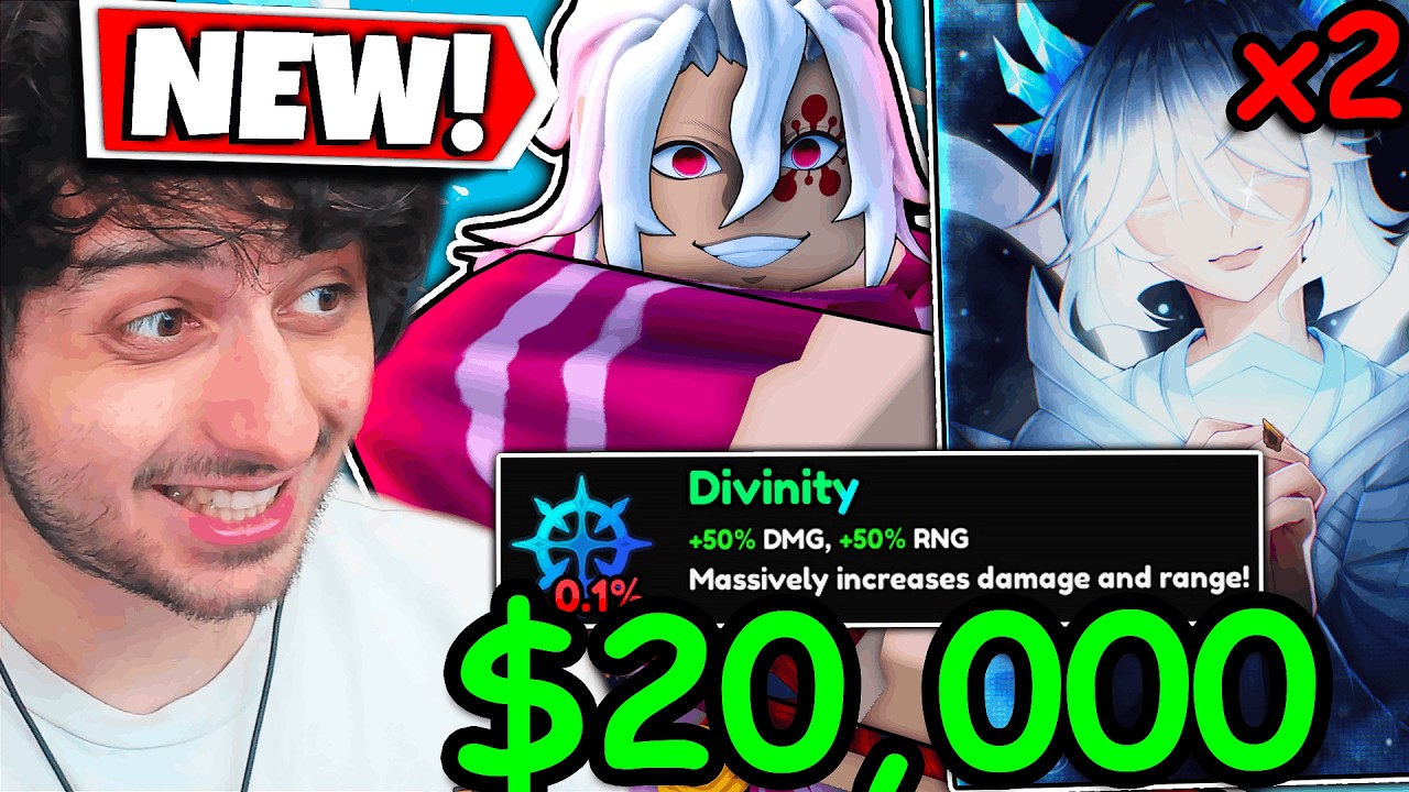 Spending Robux for most OVERPOWERED Combo in Anime Vanguards