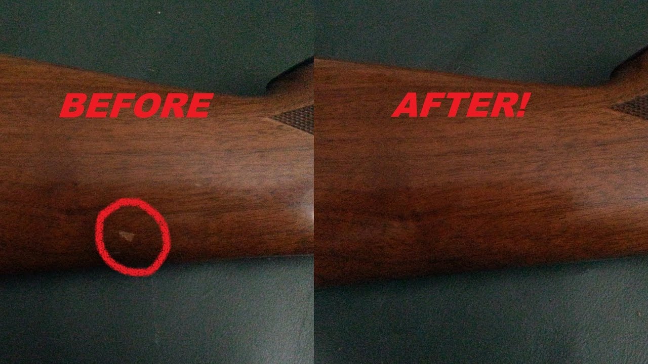 How To Fix Gun Stock Scratches With Boiled Linseed Oil: Easiest Fastest Cheapest Way to Remove Them