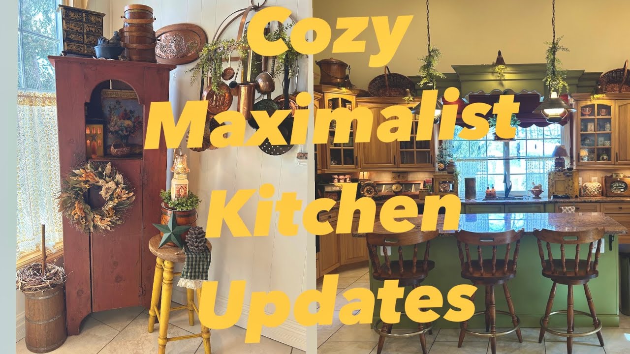 COZY COUNTRY VINTAGE KITCHEN | MAXIMAL DECOR | UPDATES | WHAT HAVE I BEEN UP TO?