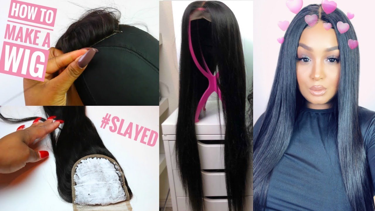HOW TO MAKE A WIG (WITH A LACE CLOSURE AND BUNDLES) VERY DETAILED FROM START TO FINISH WIG TUTORIAL