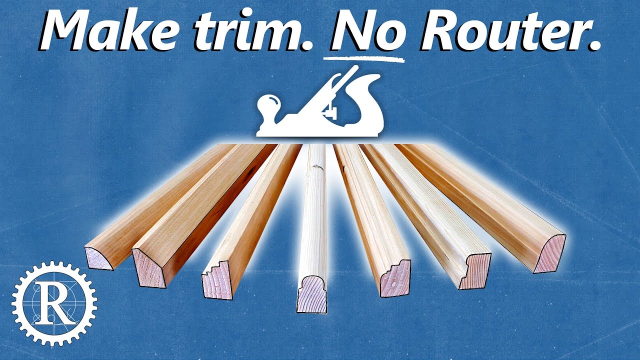 Make beautiful moldings with basic hand tools.