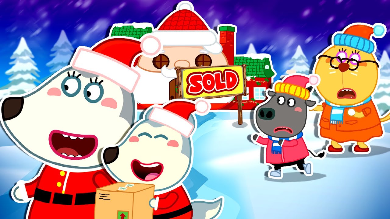 Santa Is Leaving On Christmas 😲 Don't Be Naughty 💥 Kids Cartoon | Moro Learning World