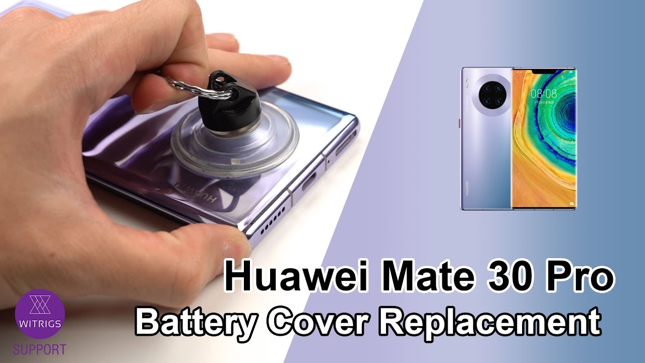 Huawei Mate 30 pro Battery Cover Replacement | Repair Tutorial