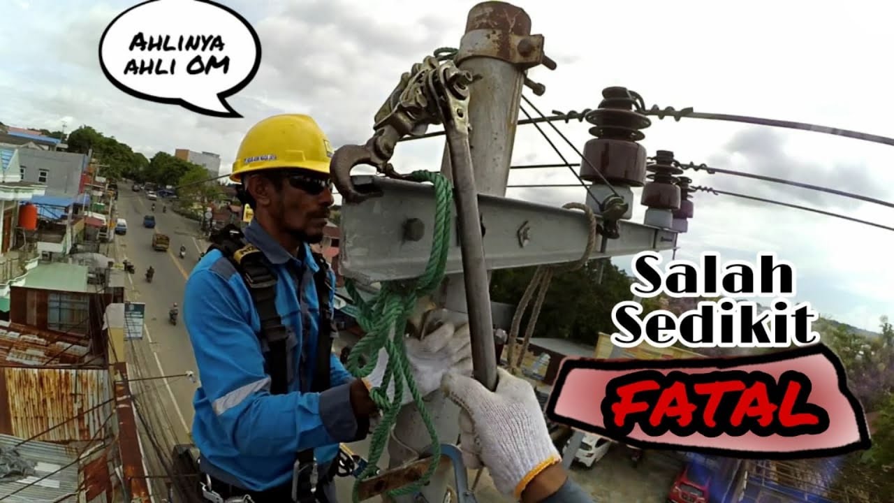 Perbaikan Clamp Beugel Traves yg Patah|| Jaringan Listrik SUTM 20 kV
