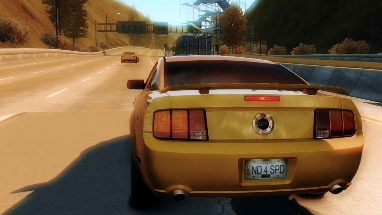 Need For Speed: Undercover - Ford Mustang GT - Test Drive Gameplay (HD) [1080p60FPS]