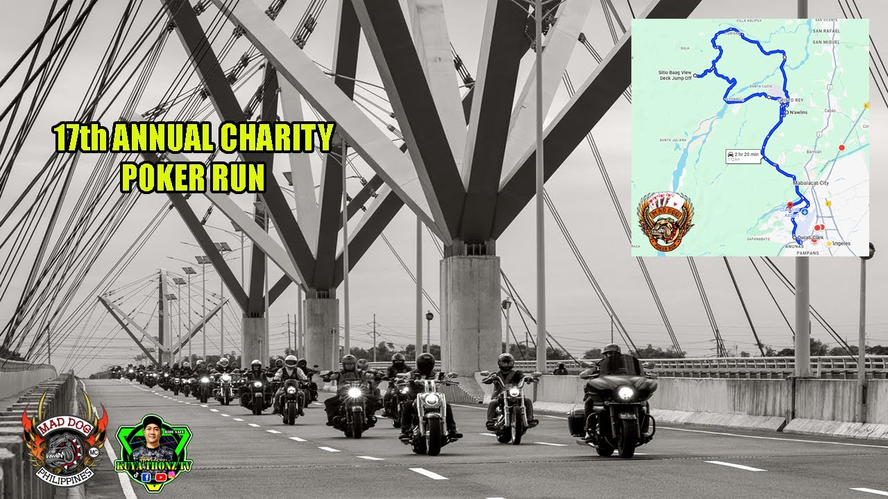 MAD DOG 17TH ANNUAL CHARITY POKER RUN USING MY ZONTES 400G