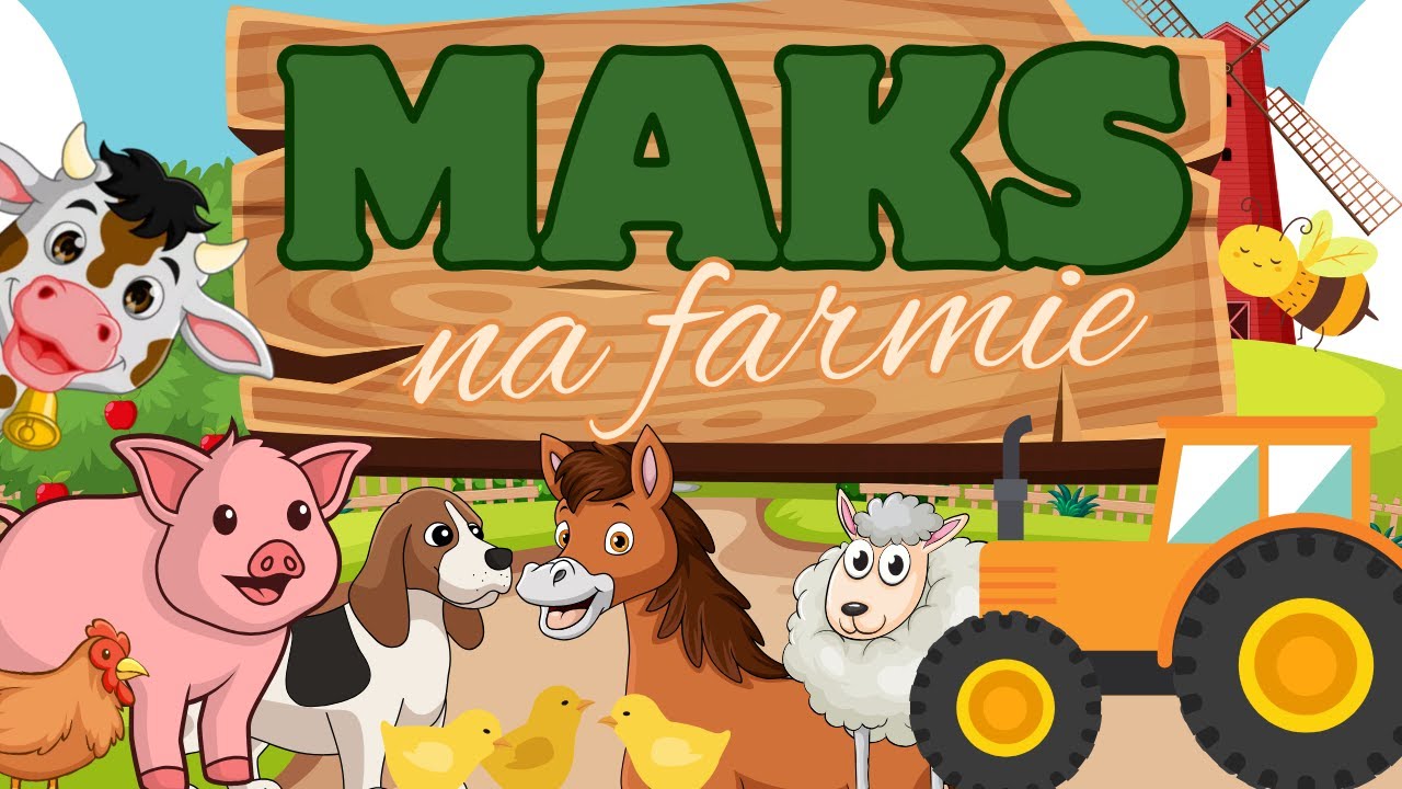 Kolorado Kids - Maks ze zwierzątkami i traktorem zapraszają na farmę [PIOSENKA DLA DZIECI]