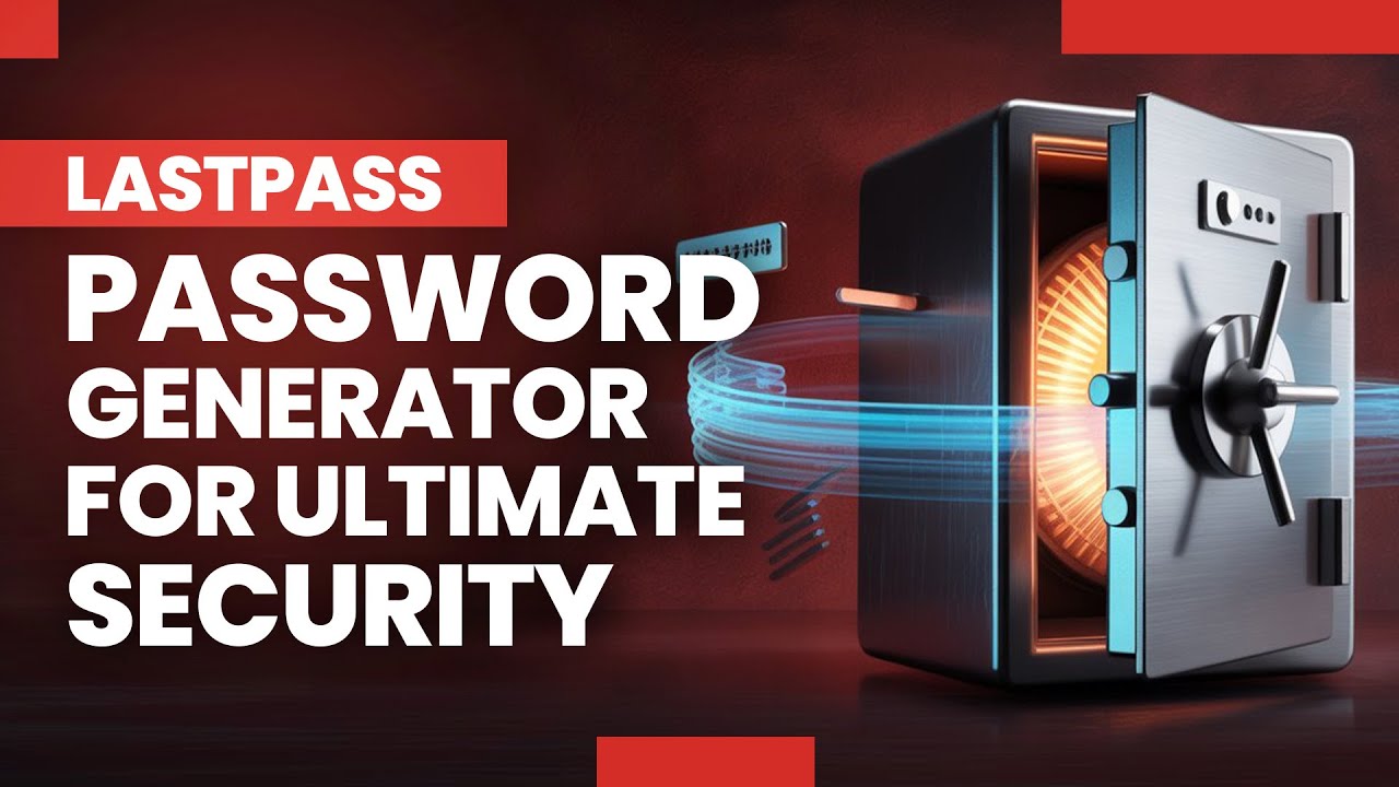 💪 Use LastPass's password generator for ultimate security