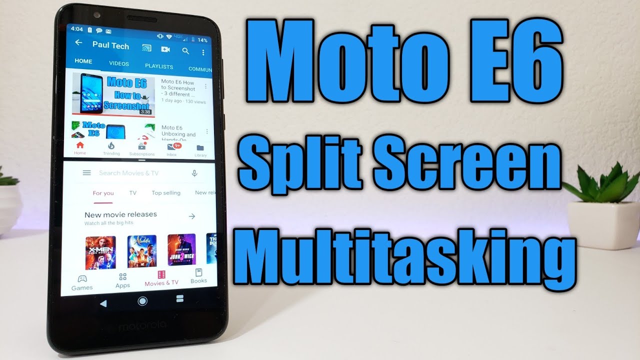 Moto E6 How to enable Split Screen Multitasking