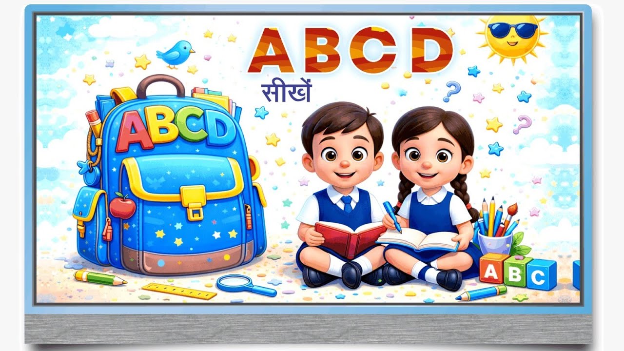 A For Apple | B For Ball | Alphabet | Abcd learning  song abcd | Kids for abcd