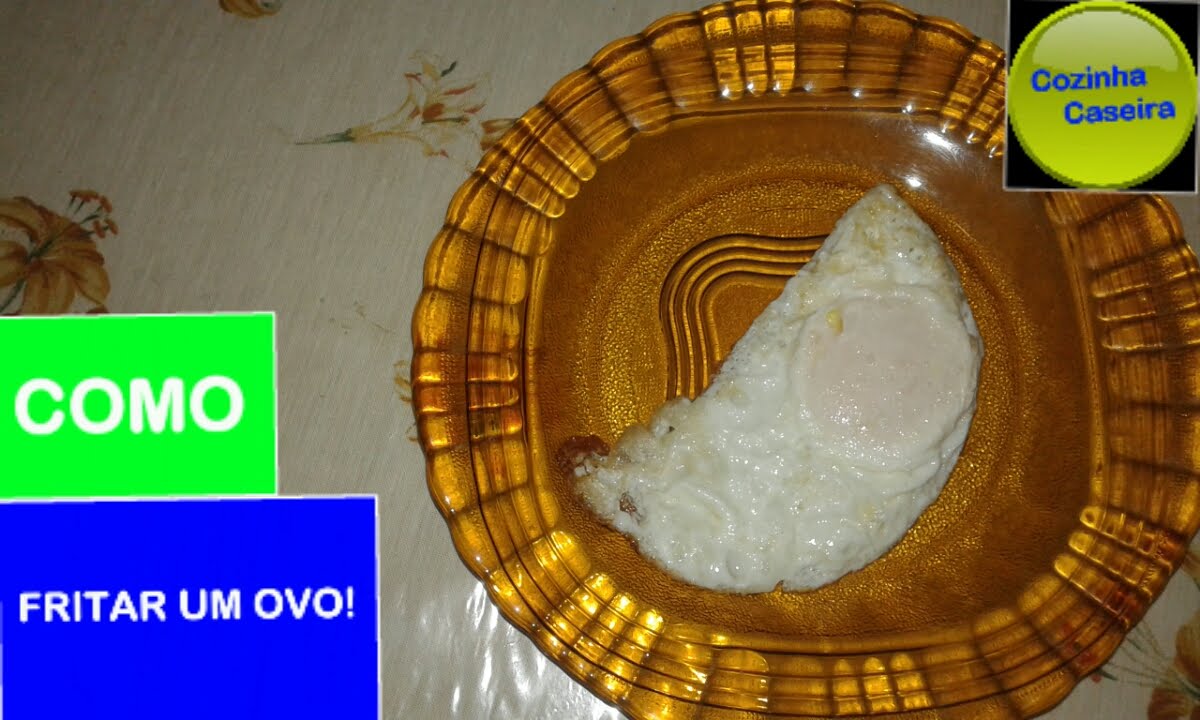 COMO FRITAR UM OVO! - (Apresenta&ccedil;&atilde;o) - Ep.01 - COZINHA CASEIRA