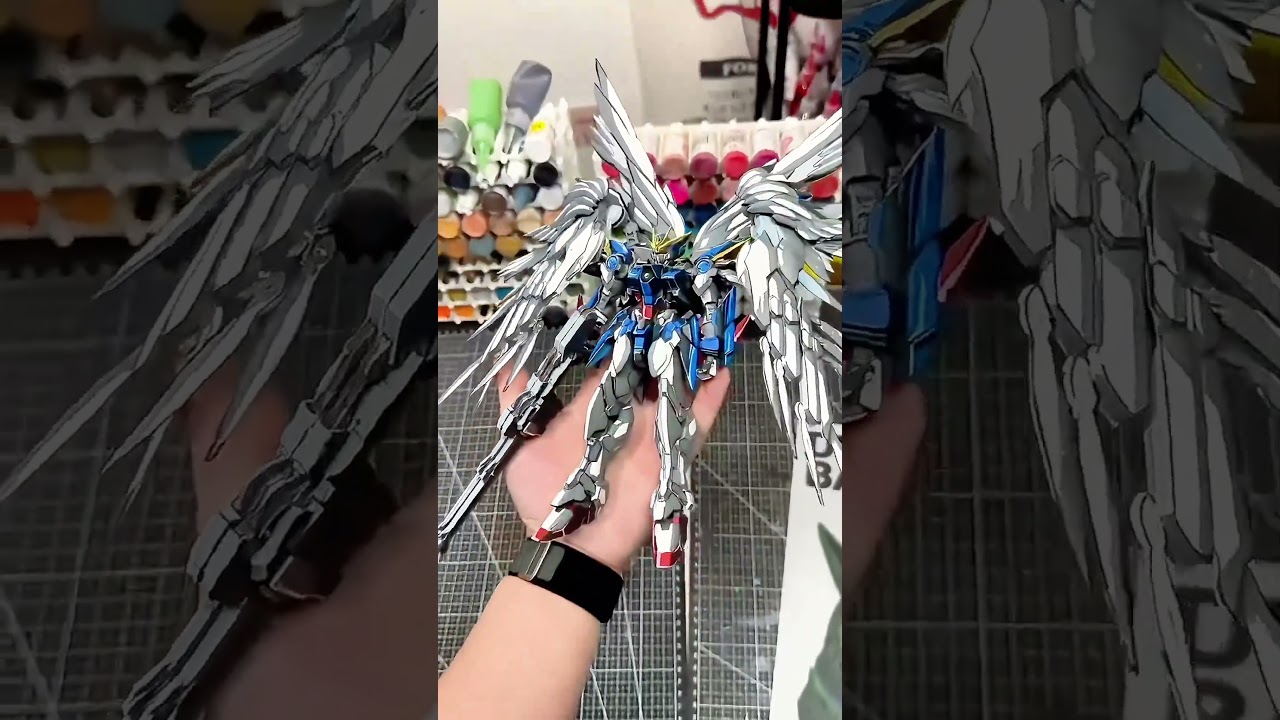 Gundam Wing Zero EW Anime style 