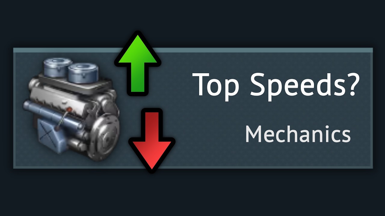 War Thunder's Top Speed Mechanics