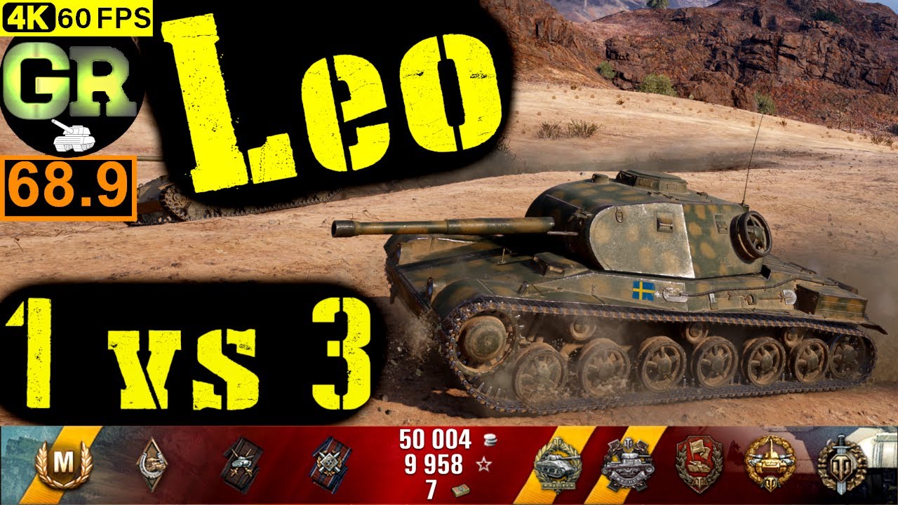 World of Tanks Leo WoT Replay - 9 Kills 3.2K DMG(Patch 1.5.0)