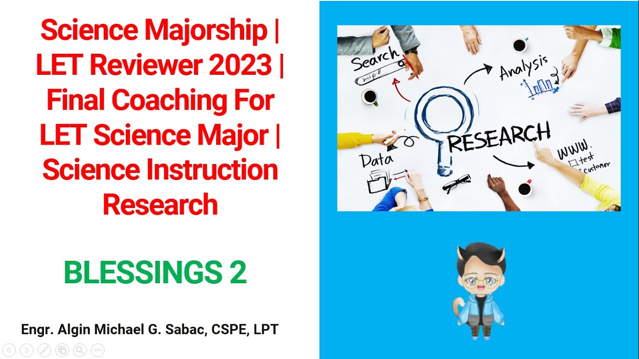 Science Majorship | LET Reviewer 2023 | Final Coaching For LET Science Major | Science Instruction