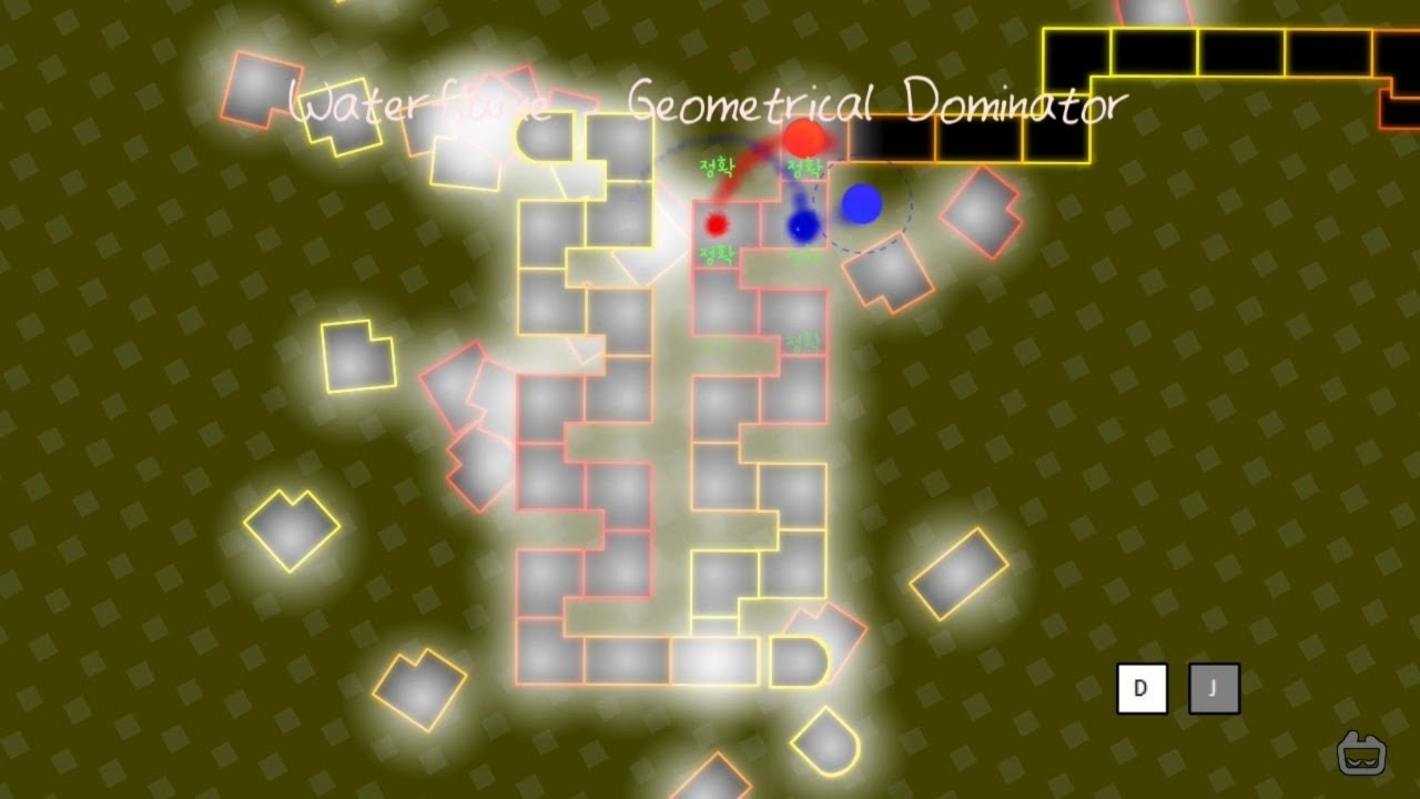 [ADOFAI custom][클리어 영상]Geometrical Dominator - Waterflame(map by SimsimHI)