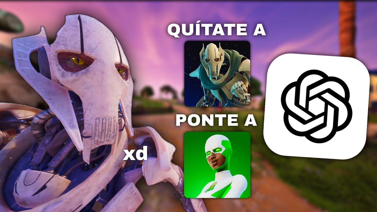 Fortnite pero ChatGPT guía nuestra partida