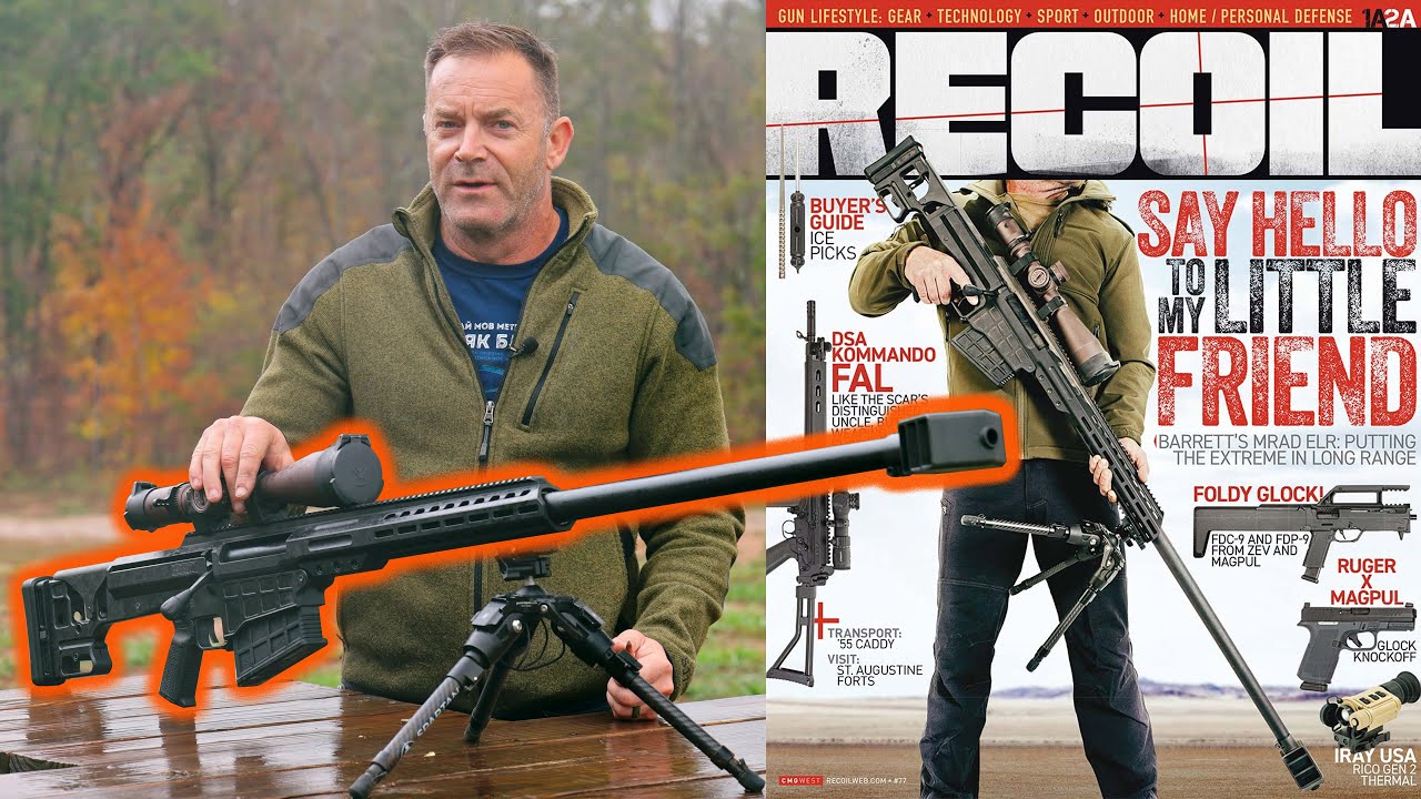 Самое большое оружие на SHOT SHOW: 416 Barrett MRAD ELR