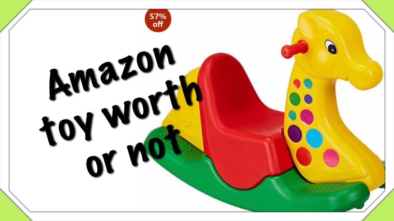 Amazon Rocking  Horse review| Amazon toy| Baby toy review |