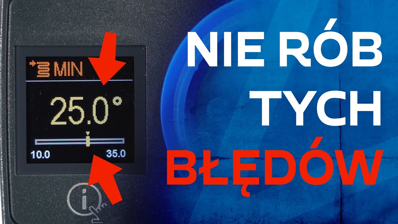 5 najczęstszych błędów ustawień regulatora na instalacji 🤕
