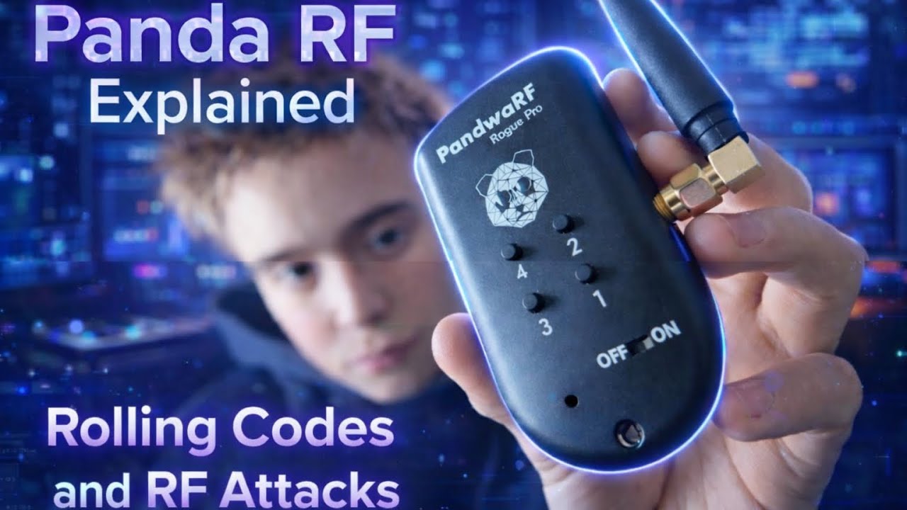 Panda RF Explained: Rolling Codes, Car Access, and RF Attacks (Lab 401)