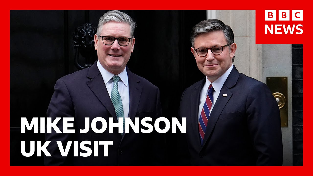 LIVE: US House Speaker Mike Johnson speaks in UK Parliament | BBC News