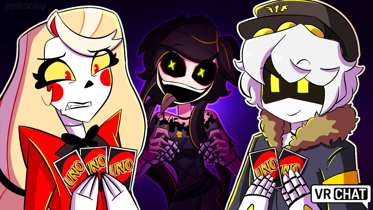 Hazbin Hotel VS Murder Drones in UNO
