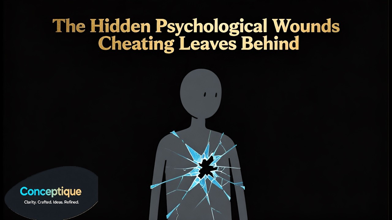 The Hidden Psychological Wounds Cheating Leaves Behind | Conceptique