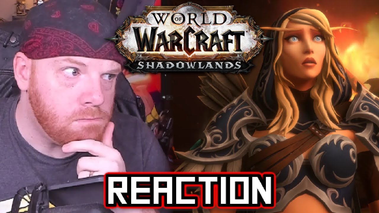 Krimson KB Reacts: Shattered Legacies - Shadowlands In-Game Cinematic