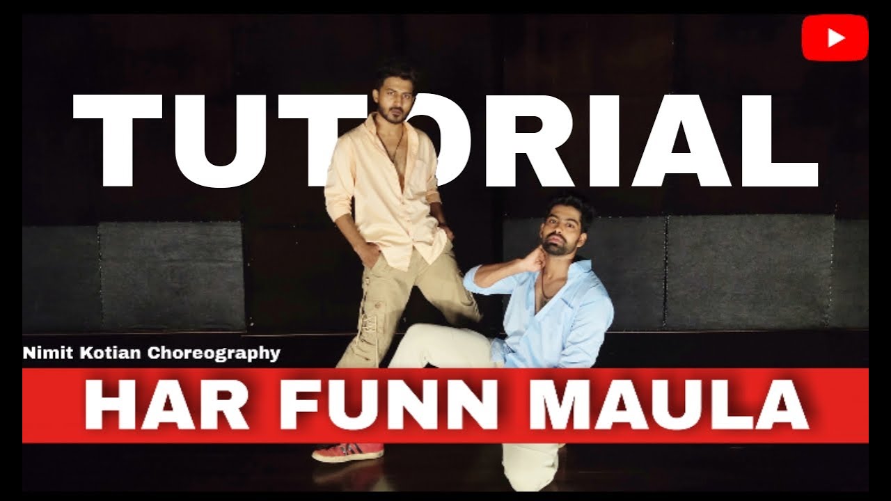 Har Funn Maula Tutorial - Nimit Kotian Choreography | DANCE TUTORIAL