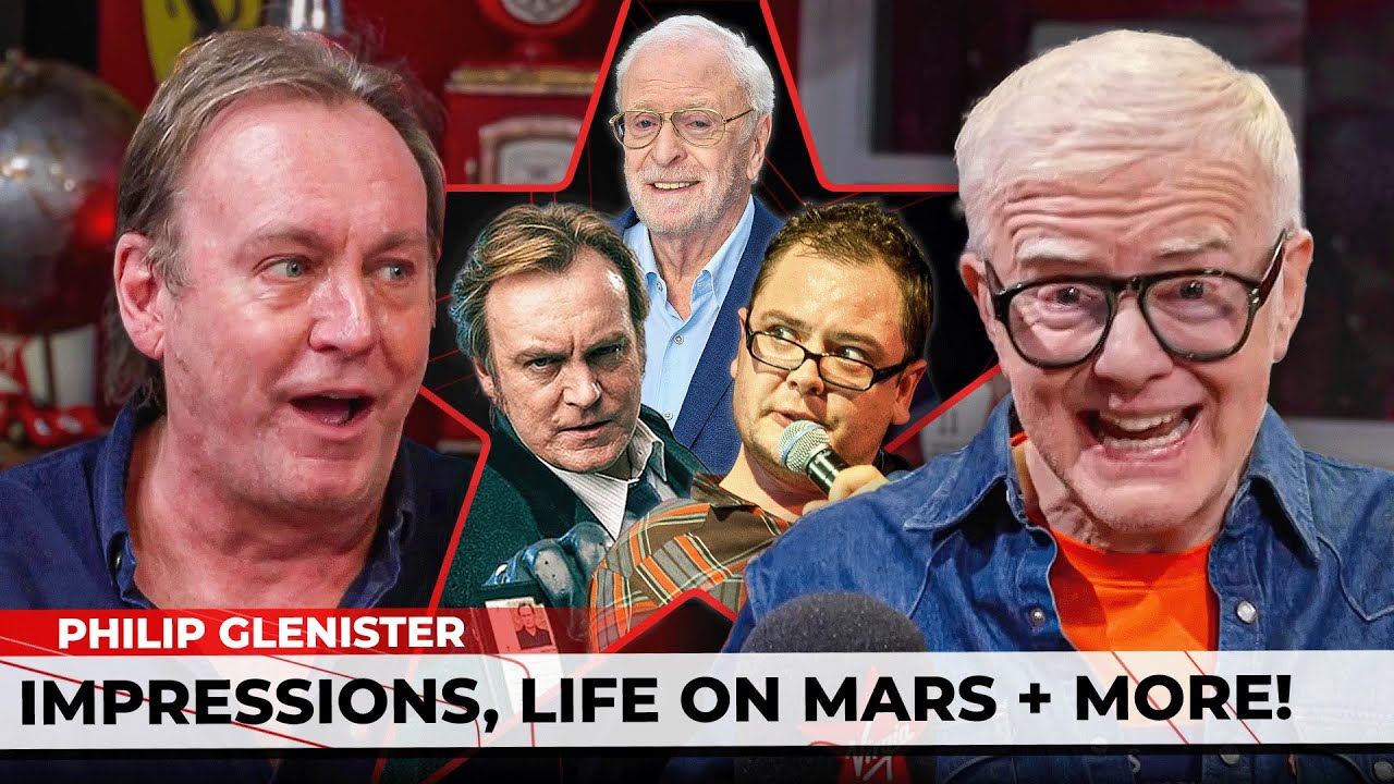 Philip Glenister SHOCKS Chris Evans with INCREDIBLE Alan Carr & Michael Caine Impressions!