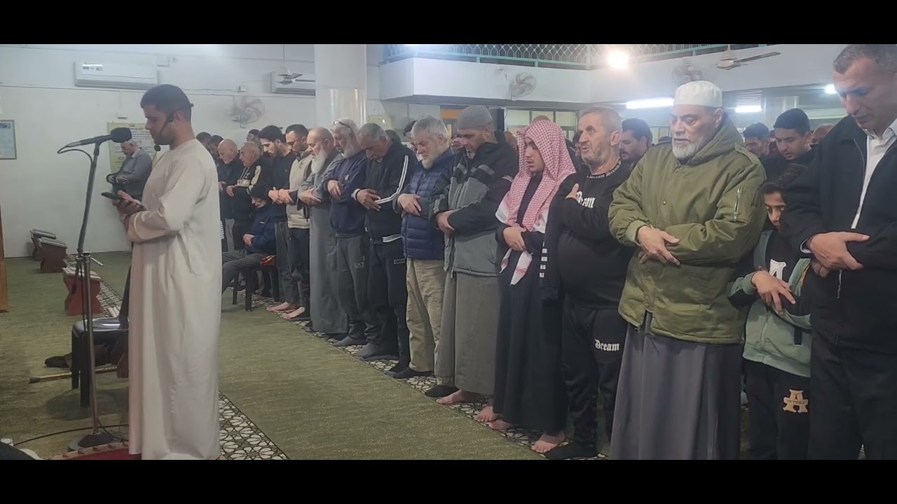 صلاه التراويح من مسجد الحاج احمد نوري 