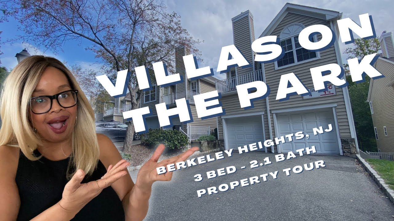Townhouse in Berkeley Heights NJ || Villas on the Park Townhome Tour | Living in Berkeley Heights NJ