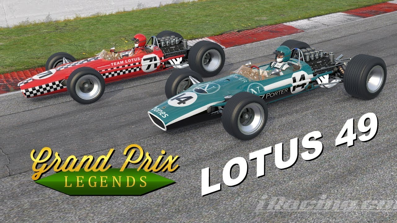 Lotus 49 GP Legends at Motegi Oval - iRacing